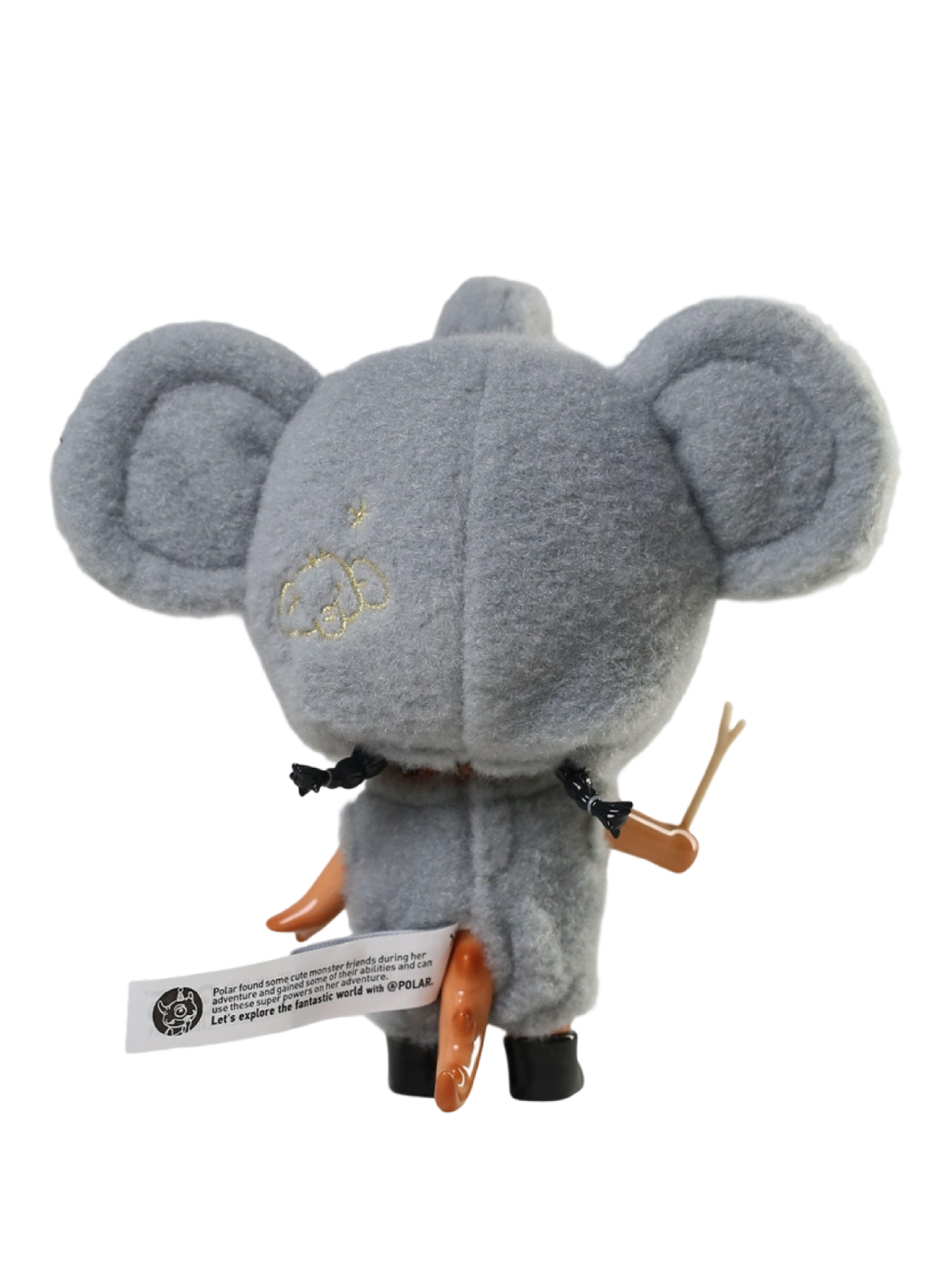 Polar-Plushy Vinyl: Lucky Chang - Grey