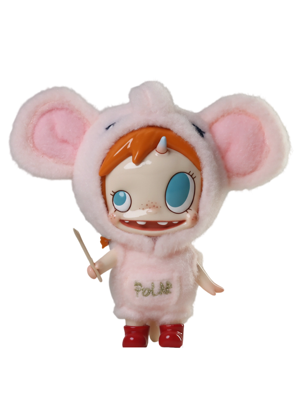 Polar-Plushy Vinyl: Lucky Chang - Pink