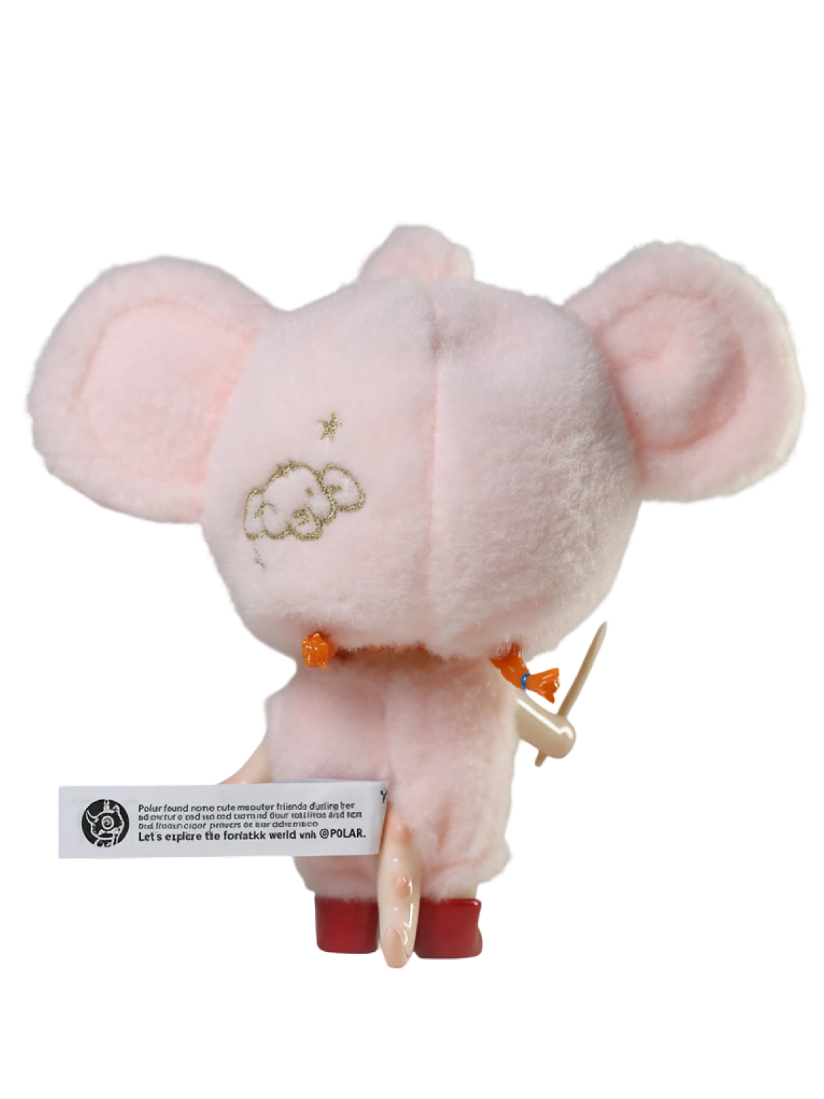 Polar-Plushy Vinyl: Lucky Chang - Pink