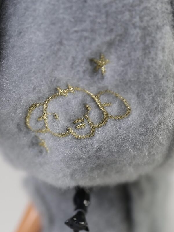 Polar-Plushy Vinyl: Lucky Chang - Grey
