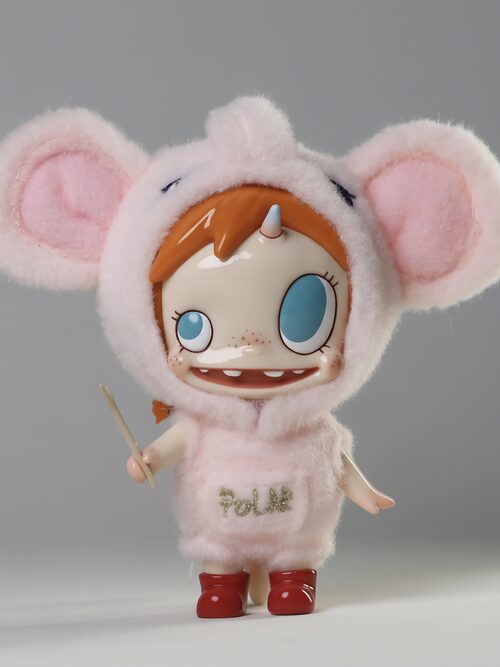 Polar-Plushy Vinyl: Lucky Chang - Pink