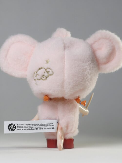 Polar-Plushy Vinyl: Lucky Chang - Pink